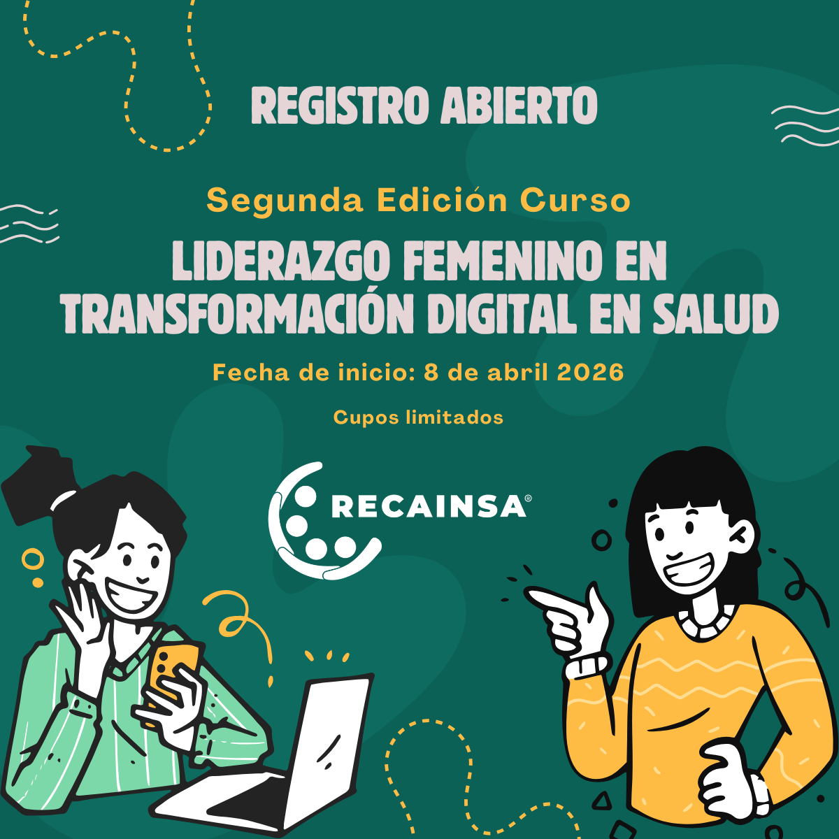 Imagen ilustrativa del curso Liderazgo Femenino en Transformación Digital en Salud